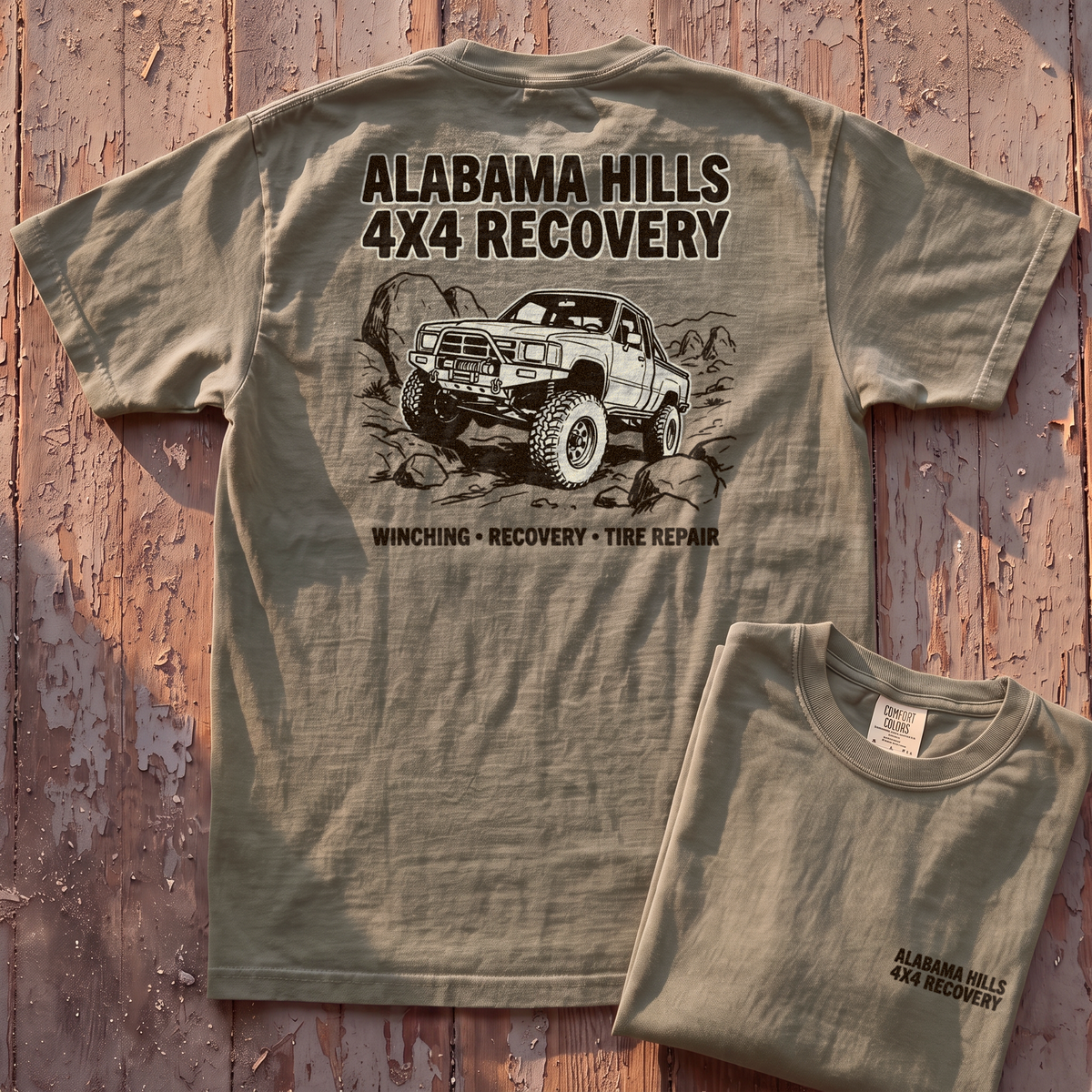 Alabama Hills 4x4 Recovery