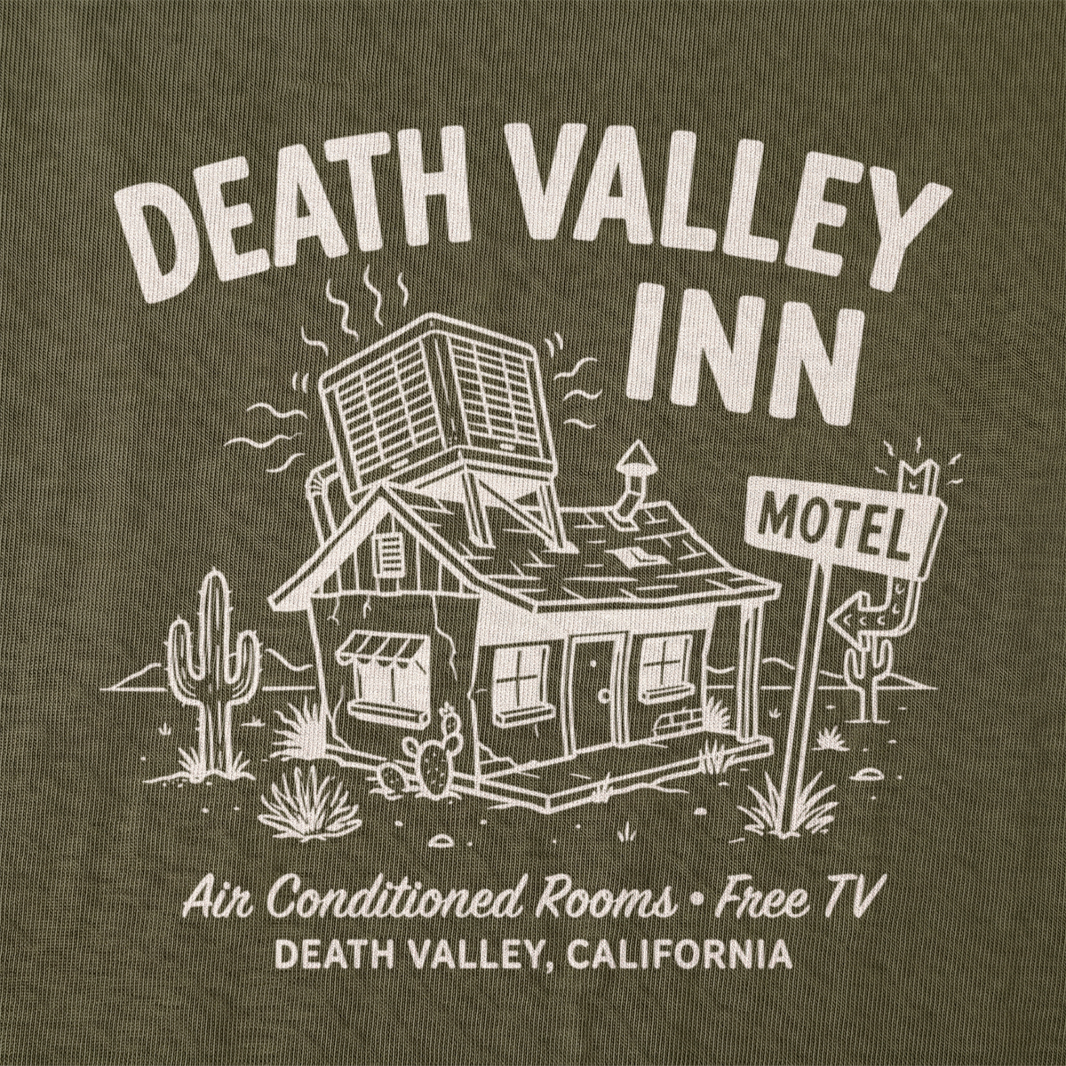 Death Valley Inn front graphic