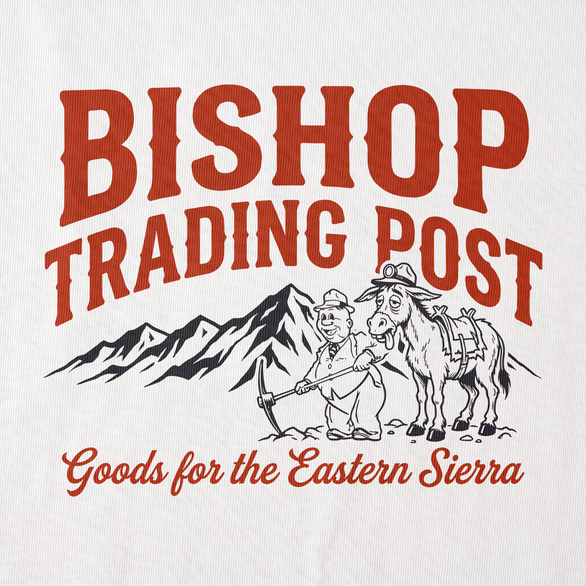 Bishop Trading Post T-Shirt front graphic