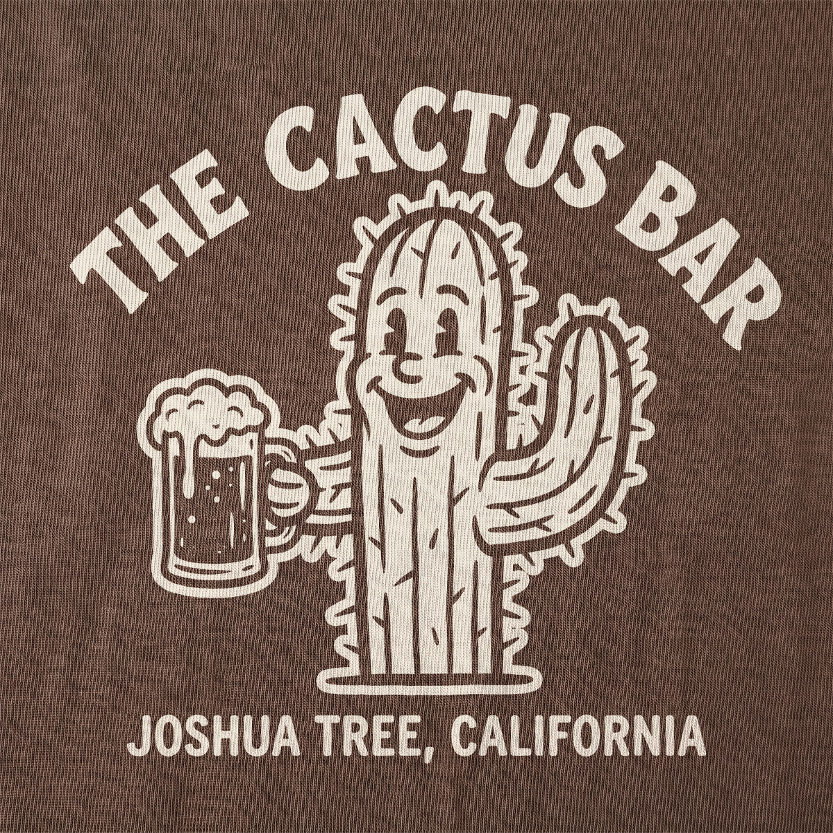 Cactus Bar T-Shirt front graphic