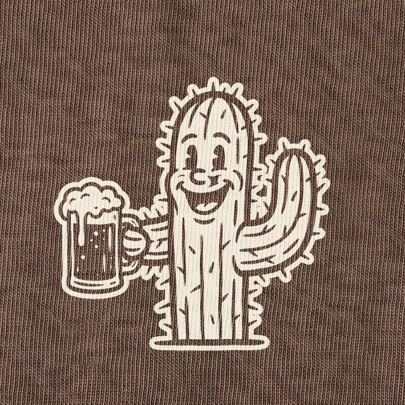 Cactus Bar T-Shirt front graphic