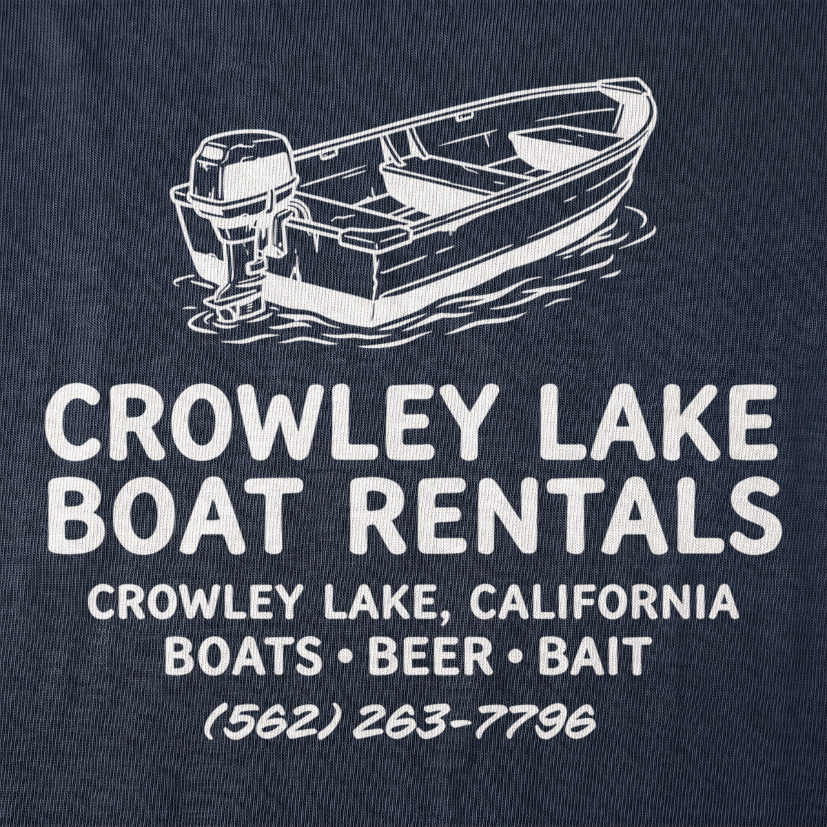 Crowley Lake Boat Rentals front graphic