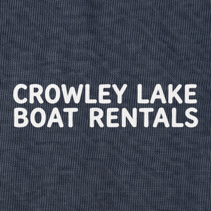 Crowley Lake Boat Rentals front graphic