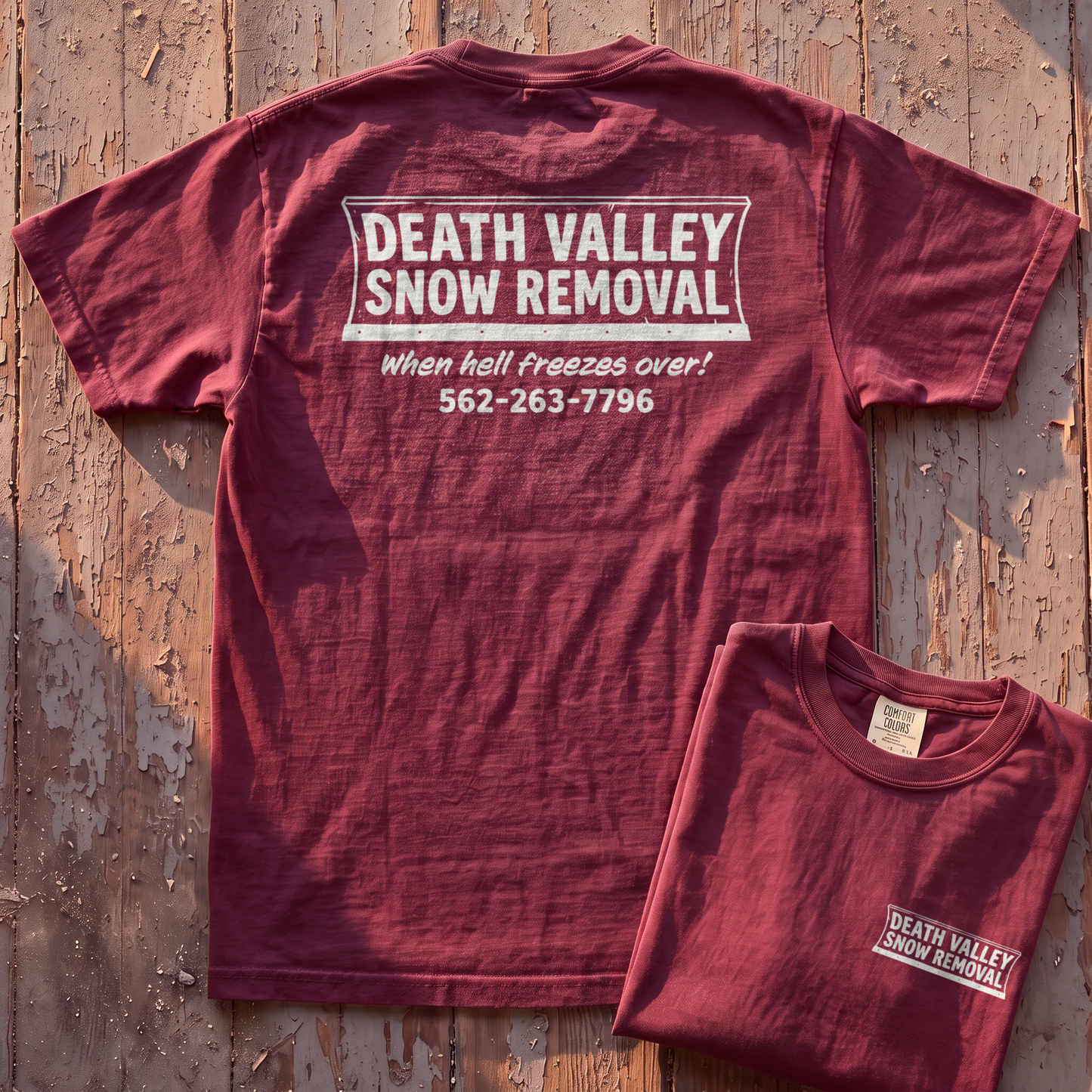 Death Valley Snow Removal