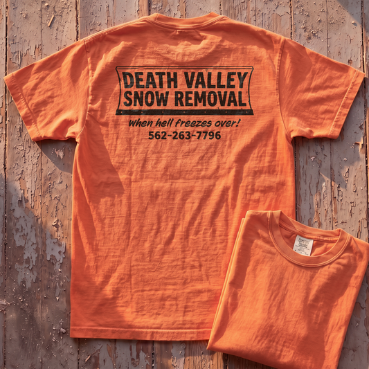 Death Valley Snow Removal