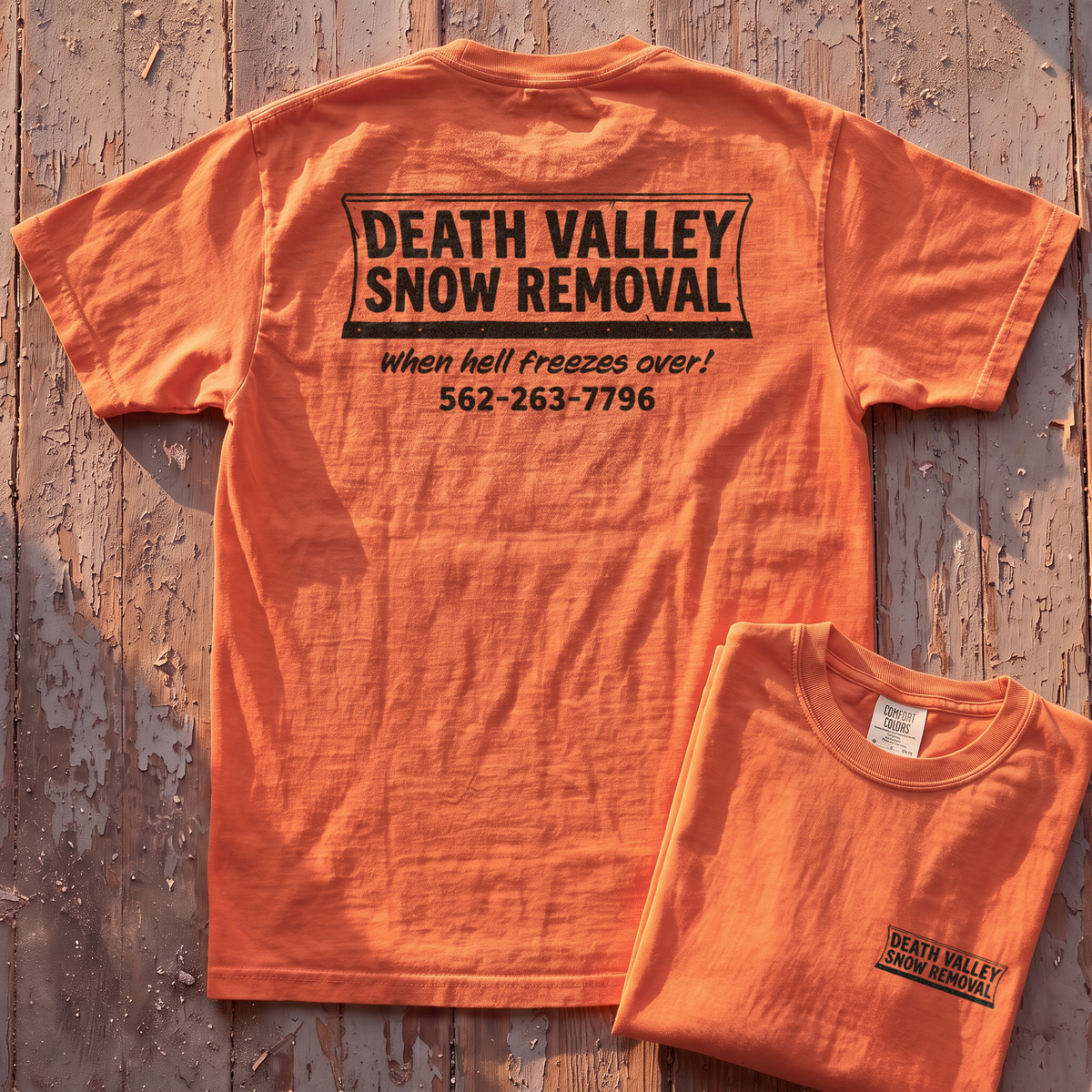 Death Valley Snow Removal