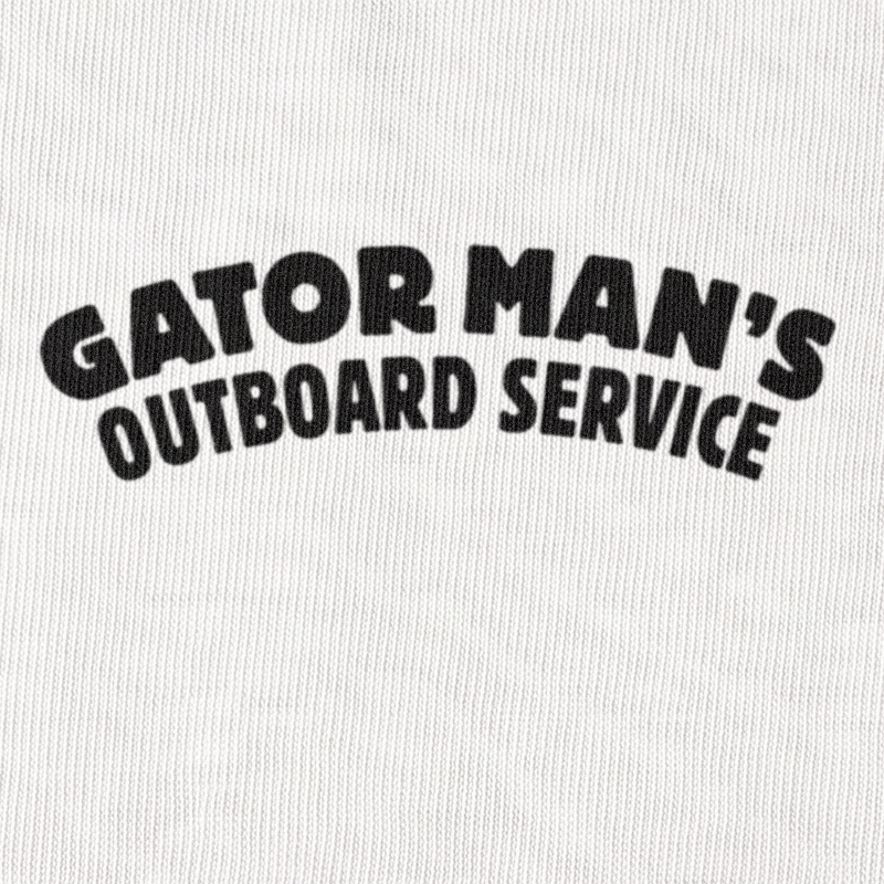 Gator Man’s Outboard Service front graphic