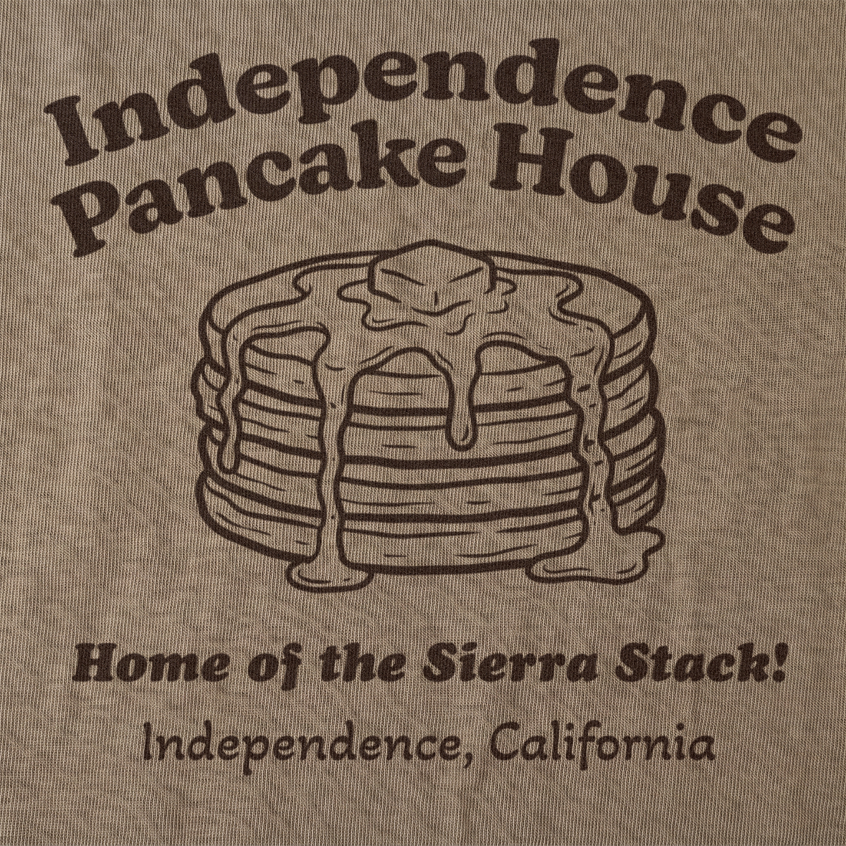 Independence Pancake House front graphic