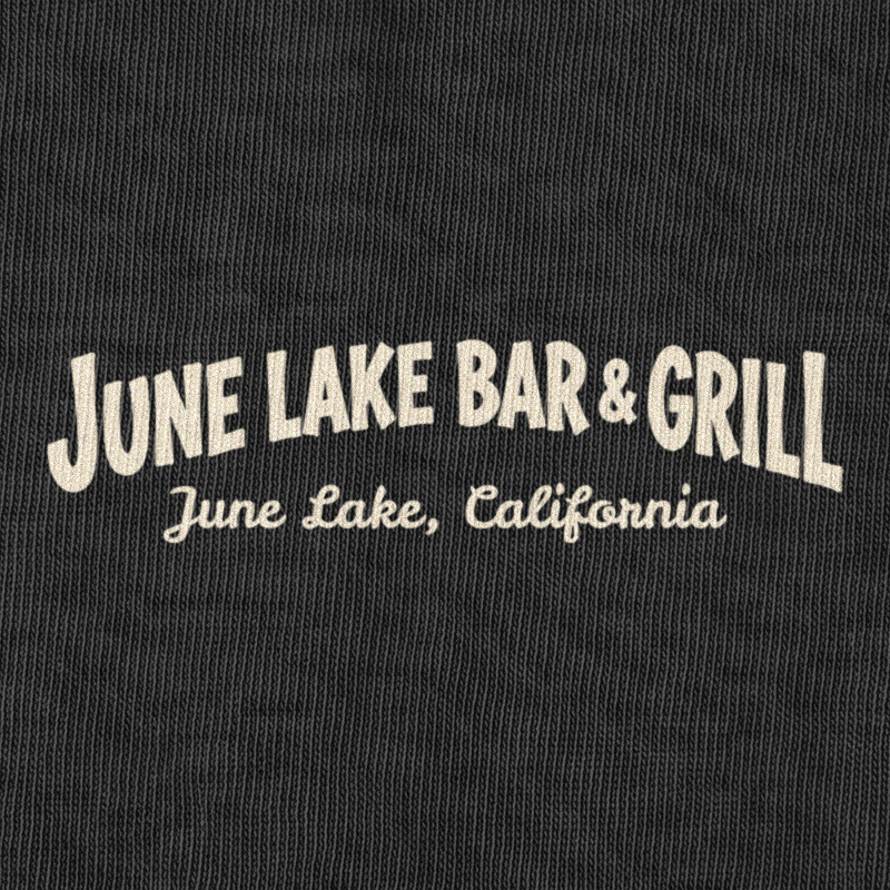 June Lake Bar & Grill front graphic