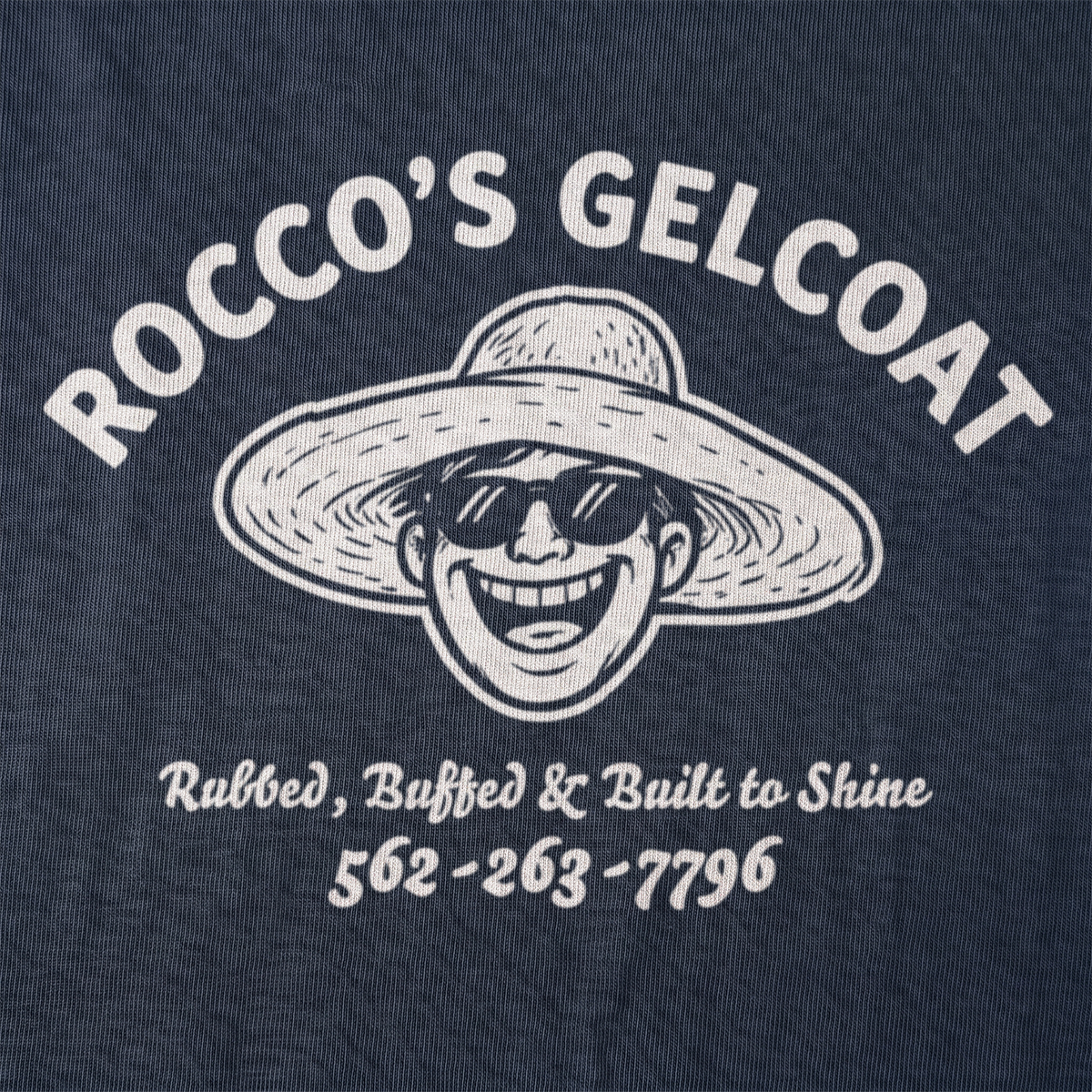 Rocco’s Gelcoat front graphic