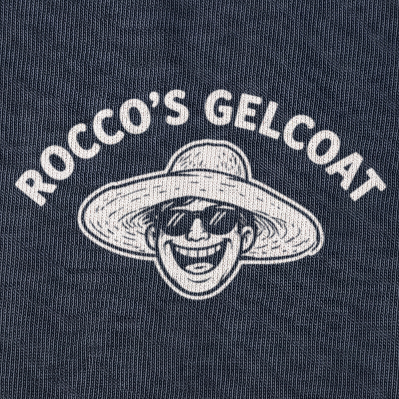 Rocco’s Gelcoat front graphic