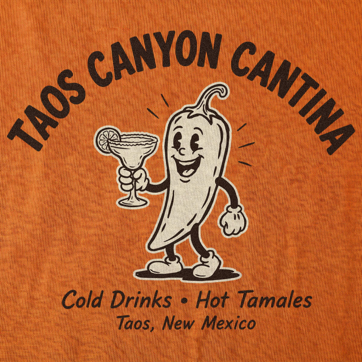 Taos Canyon Cantina front graphic